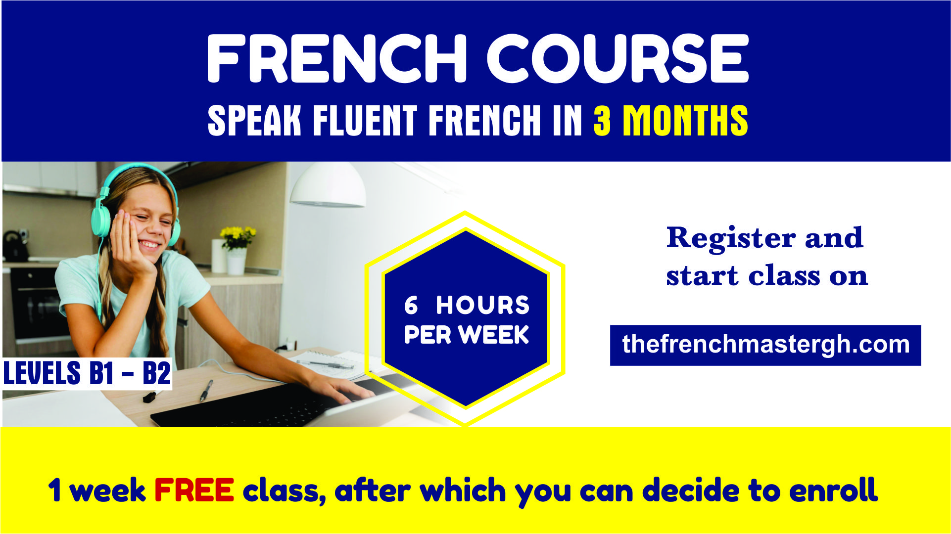 FRENCH COURSE B1-B2