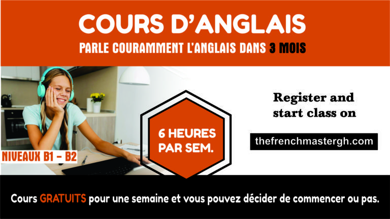 COURS D’ANGLAIS – B1-B2