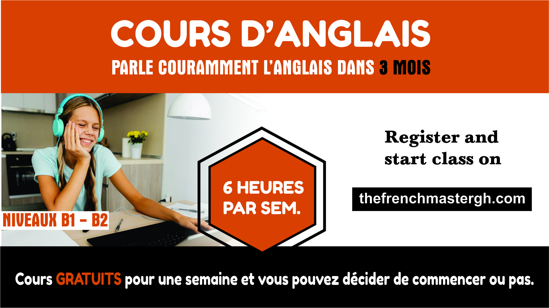 COURS D’ANGLAIS – B1-B2