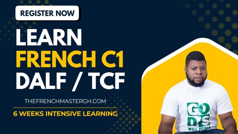 LEARN FRENCH C1 (DALF/TCF)